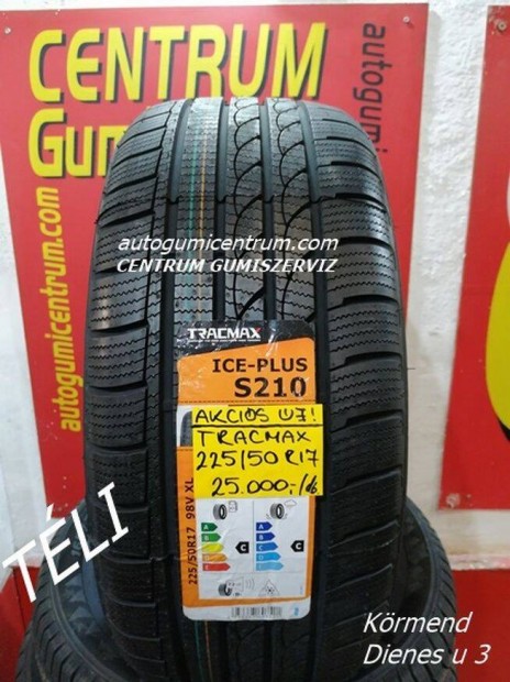 225/50R 17 98V TL S-210 XL MFS Extra load Tracmax