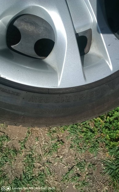 225/50 R17 felni 4 évszakos új állapotú
