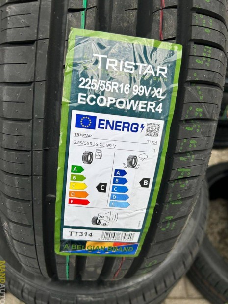 225/55R16 Tristar Ecopower4(XL),Új nyárigumi