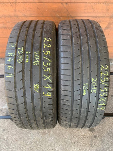 225/55R19 225 55 19 225/55x19 Toyo nyri gumi elad