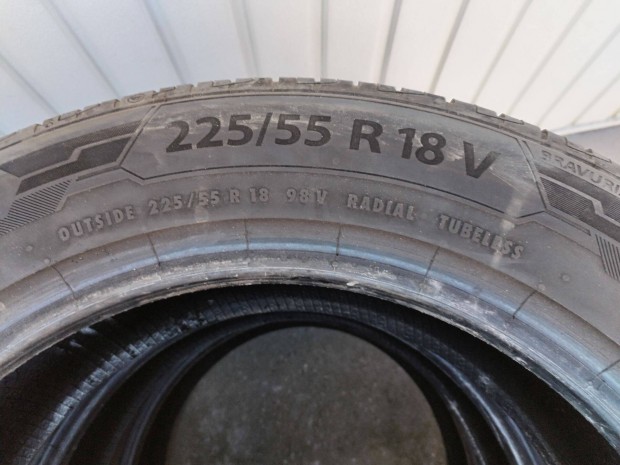 225 55 18 barum 225/55 R 18 nyári gumi garnitura újszerű
