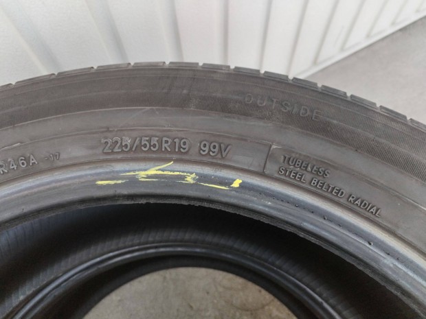 225 55 19 toyo 225/55 R 19 nyári gumi 2 db