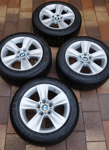 225/55 R17 Michelin téli gumi és 4db BMW alufelni eladó
