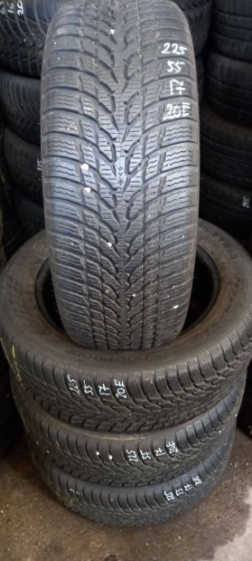 225/55 R17 Nokian Snowproof hasznlt tligumi