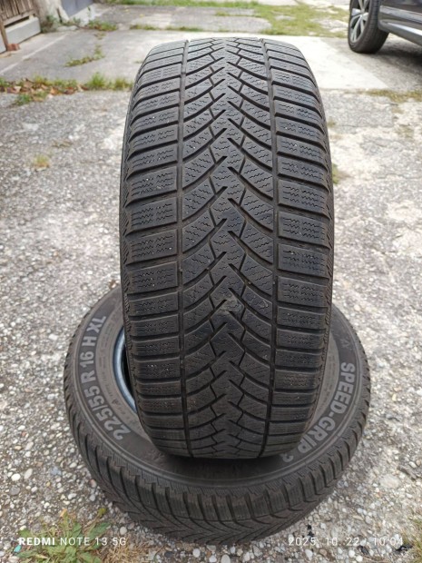 225/55 r16 2db Semperit téli gumi eladó