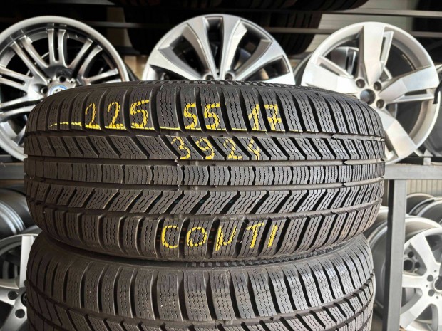 225/55 r17 Continental 2024 8mm téligumi 4db 225/55r17 garnitúra