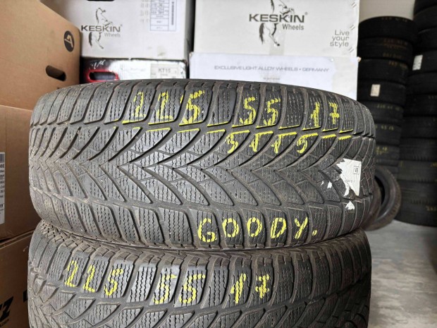 225/55 r17 Goodyear téligumi 4db eladó 225/55r17 garnitúra