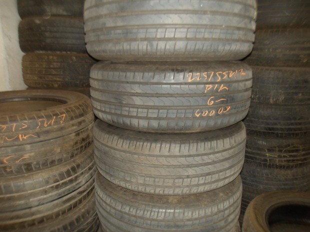 225/55r17 Pirelli nyri gumi ajndk szerelssel