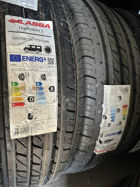 225/70 R15C Lassa Új