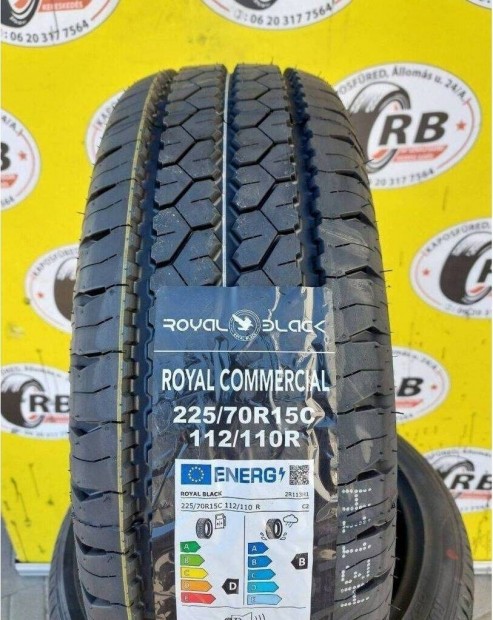225/70 r15C Black Royal Új nyárigumi 31 500 Ft/db