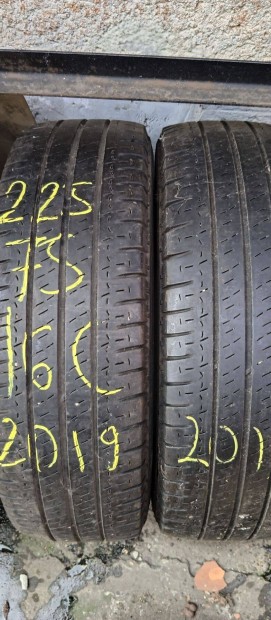 225/75R16C Michelin Agilis nyári 2019 2db