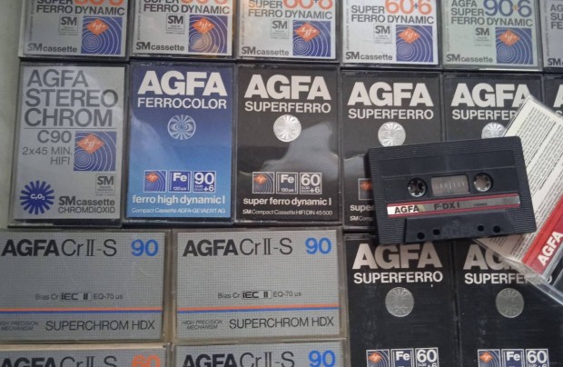 22DB AGFA Retro kazetta elad
