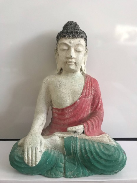 22cm-s indiai Buddha szobor elad 