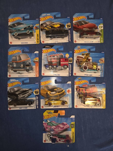 22db Hot Wheels autó egyben eladó, Foxposttal küldve.