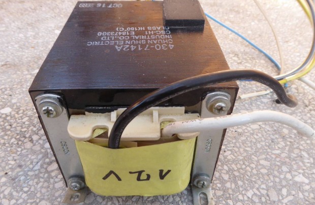 230/12V 1500VA transzformtor