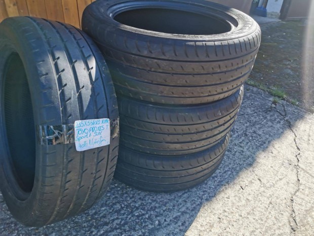 235X55R19 101W. XL.Toyo Proxes T1. Sport,Nyri Gumi 55000 FT