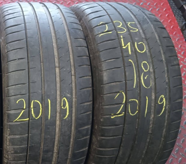 235/40R18 Michelin Pilotsport 4 2019 nyri 2db