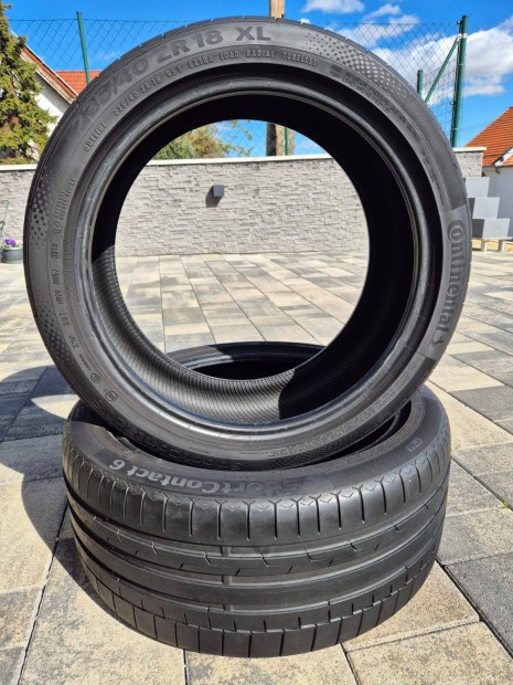 235/40r18 continental nyri gumi 2darab