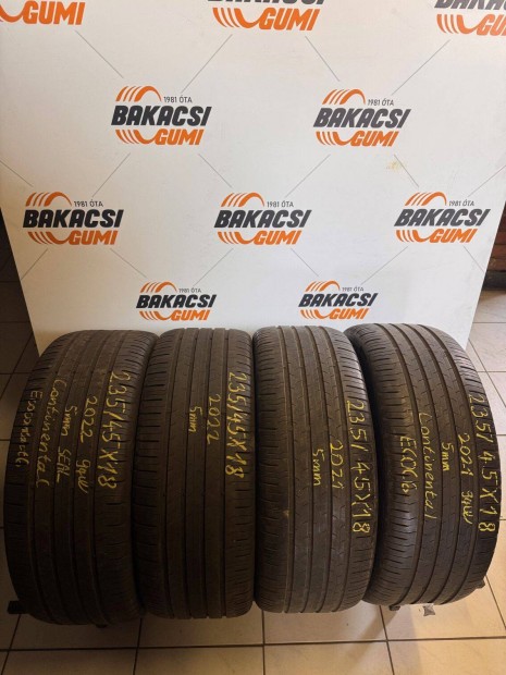 235/45R18 235 45 18 235/45x18 Continental nyári gumi eladó