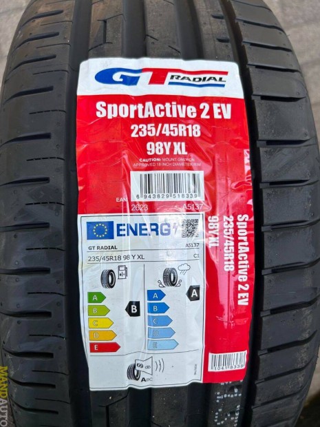 235/45R18 Gtradial Sportactive2(XL)