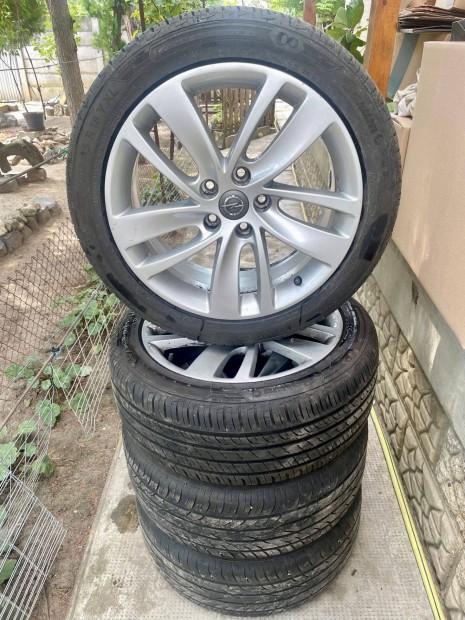 235/45 R18 5x115 Opel Astra J Ronal Gyri alufelni Barum nyri gumi