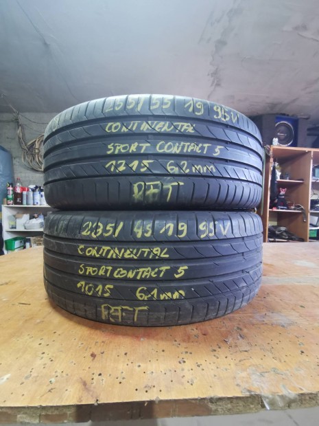235 45 R19 Continental Runflat