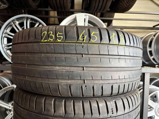 235/45 r18 Michelin 2022 nyárigumi 4db eladó 235/45r18 garnitúra