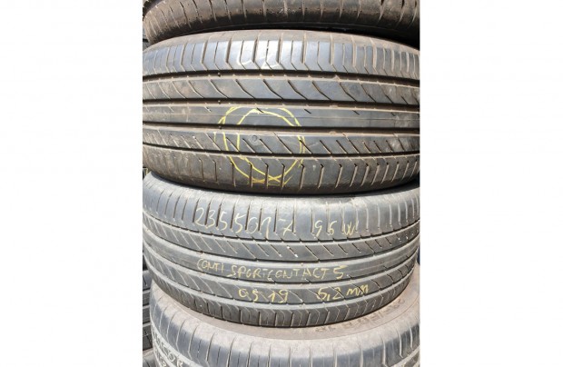 235/50R17 95W Continental Sportcontact5 Hasznlt 5,2 mm 2019