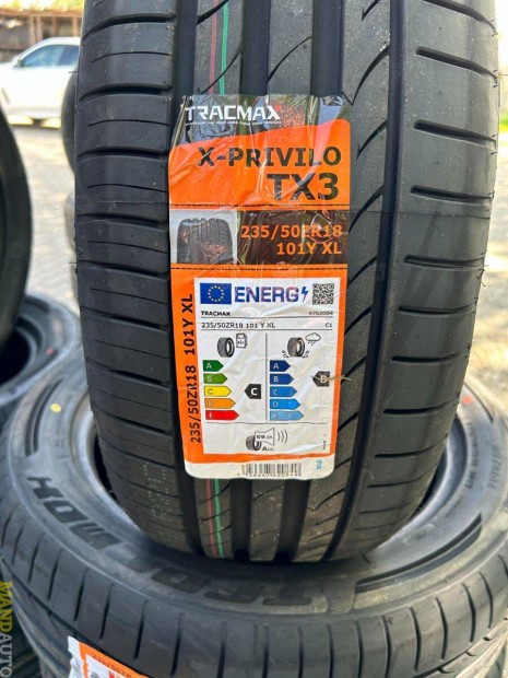 235/50R18 Tracmax TX3(XL)(Dot:2024!),j nyri gumi