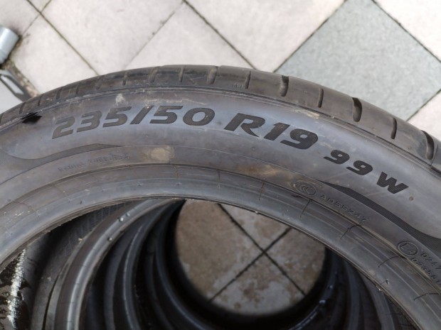 235 50 19 pirelli 235/50 R 19 nyári gumi garnitura 2023.11.hét