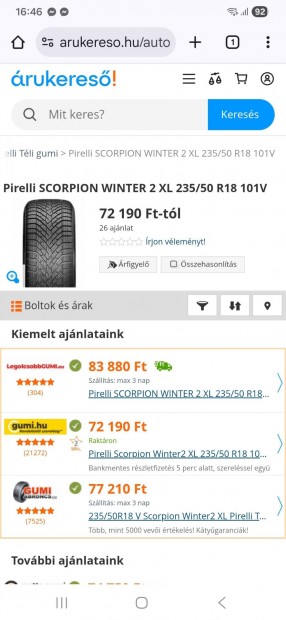 235/50 r18 pirelli t�li gumi 