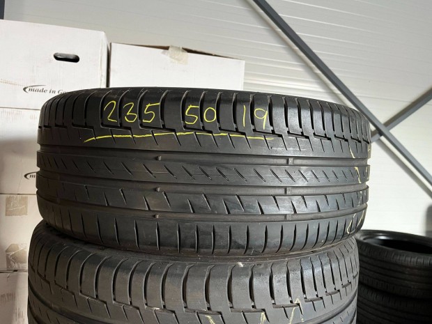 235/50 r19 Continental 2db 6mm nyrigumi elad 235/50r19