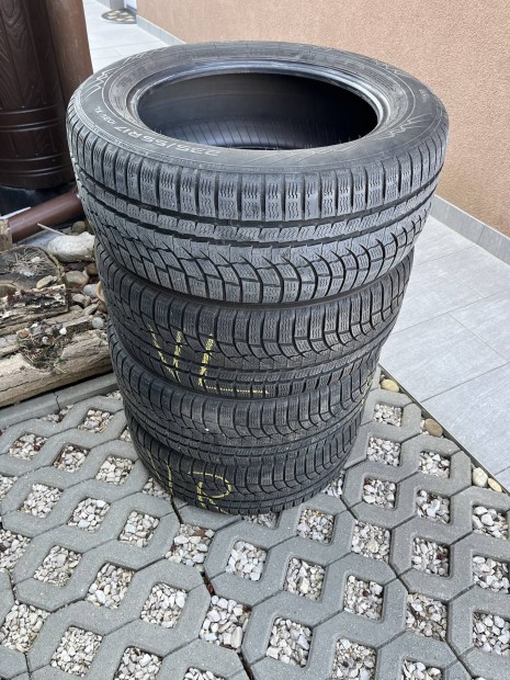 235/55R17 Nokian WR A4 tligumi garnitra 6mm