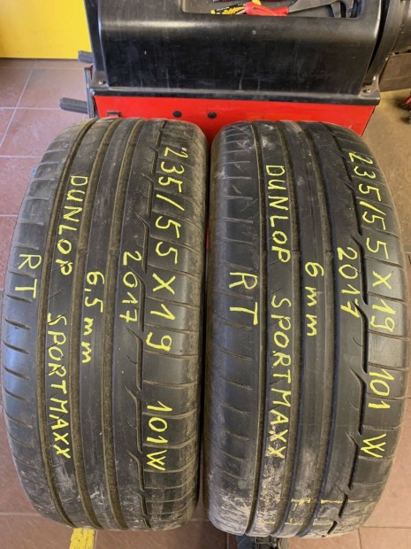 235/55R19 235 55 19 235/55x19 Dunlop nyri gumi elad