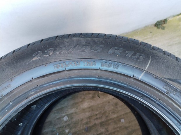 235 55 18 pirelli 235/55 R 18 nyári gumi 2 db 7,5 mm