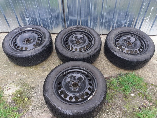 235/55 R17 téli gumik, 5x108, et 55, ford felnik