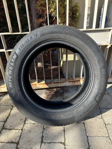 235/55 R18 100v (AO) haszn�lt Michelin ny�ri gumigarnit�ra - 4 db