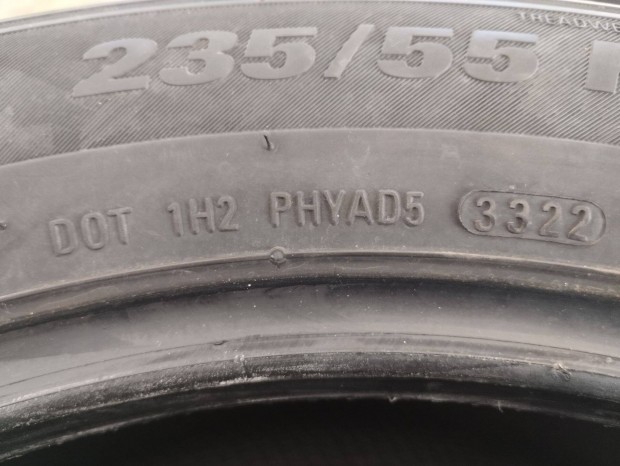 235/55 R18 Kumho ny�ri gumi szett
