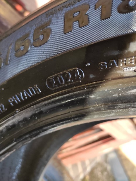 235/55r18 Kumho nyári demo 100eft/4db