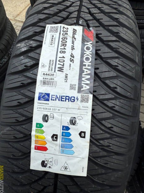 235/60R18 Yokohama AW21 4Season (XL)