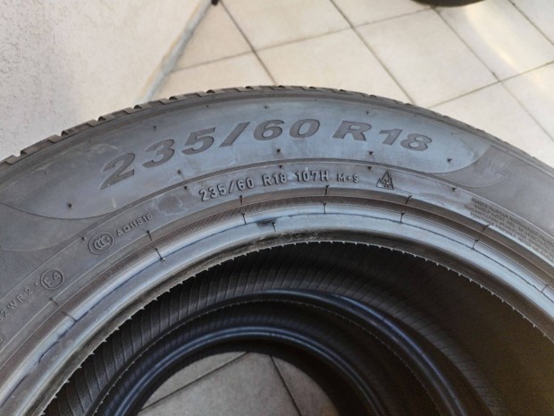 235 60 18 pirelli hasznlt tli gumi garnitura 7 mm