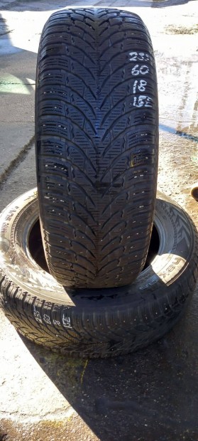 235/60 R18 Nokian hasznlt tligumi