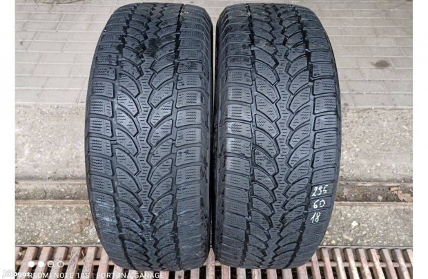 235/60 R18" Bridgestone Blizzak hasznlt tli gumik