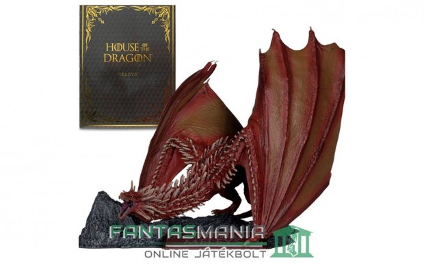 23 cm Game of Thrones Trnok Harca Dragon Meleys srkny figura