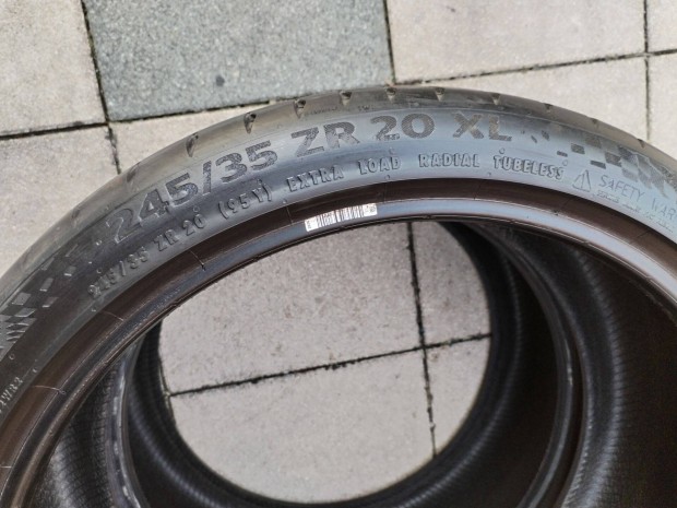 245 35 20 continental 245/35 R 20 nyári gumi 2 db 2024.11.hét