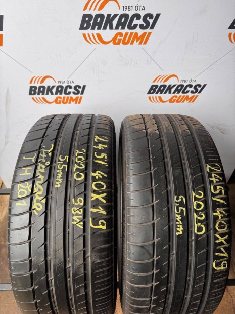 245/40R19 245 40 19 245/40x19 Triangle nyári gumi eladó