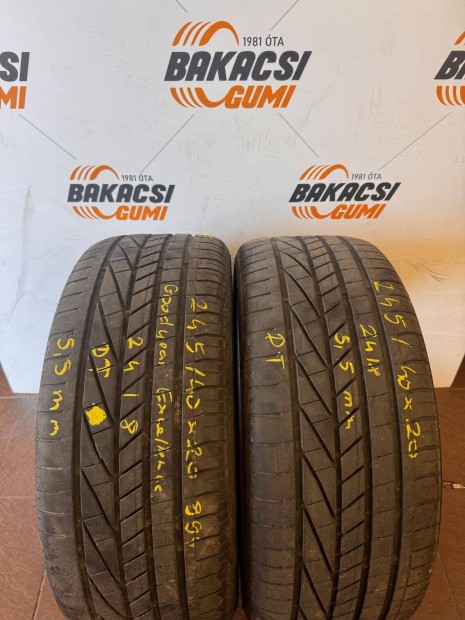 245/40R20 245 40 20 245/40x20 Goodyear nyári gumi eladó