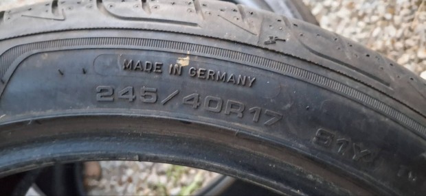245/40R 17 Good Year újszerű gumik