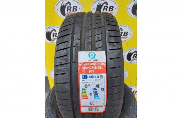245/40 r18 Leao új nyárigumi,, 30000ft/db