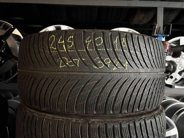 245/40 r18 Michelin 2021 téligumi 4db eladó 245/40r18 garnitúra